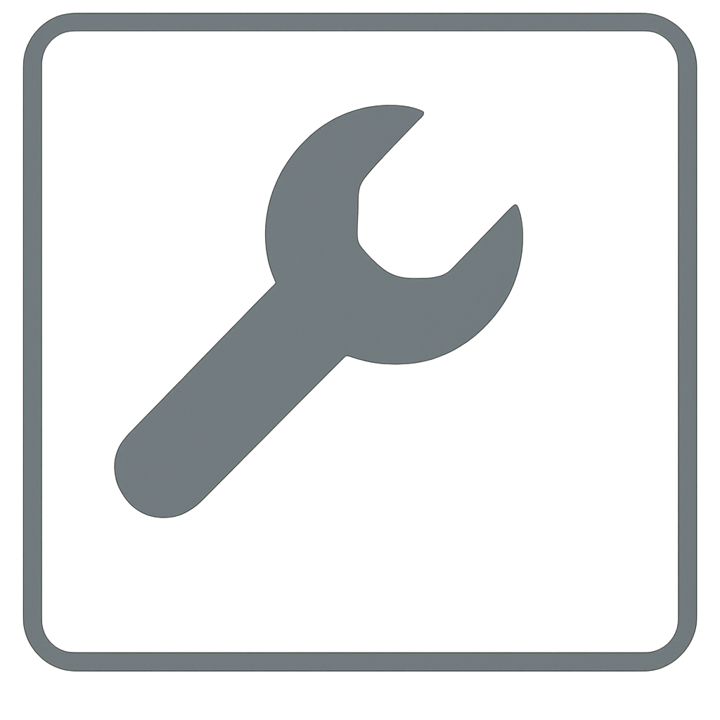 Ikon layanan perawatan atap