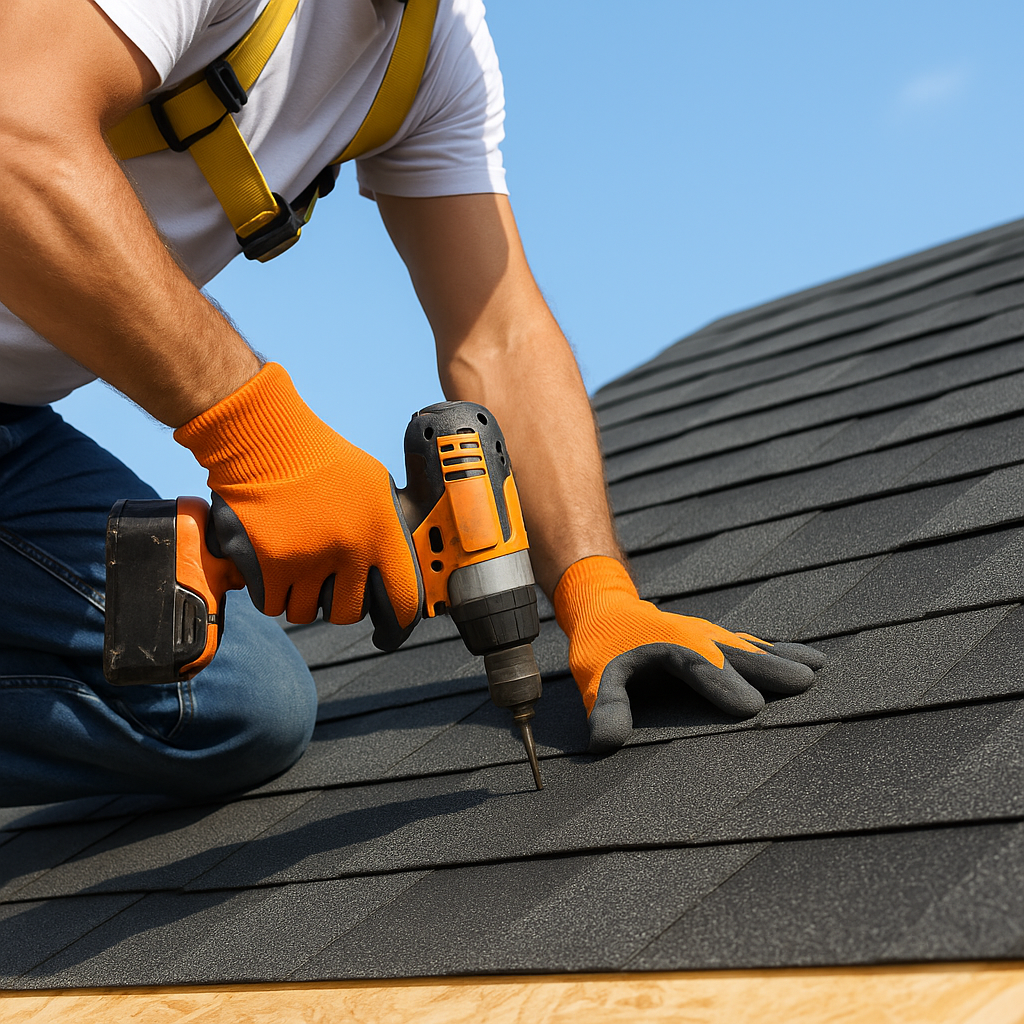 Implementasi proyek Seno Roofing